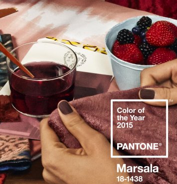 Pantone : Marsala, la couleur de l’année !